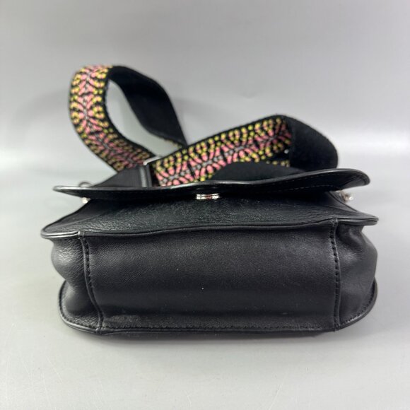 Rebecca Minkoff Black Leather Crossbody Bag - Picture 13 of 15